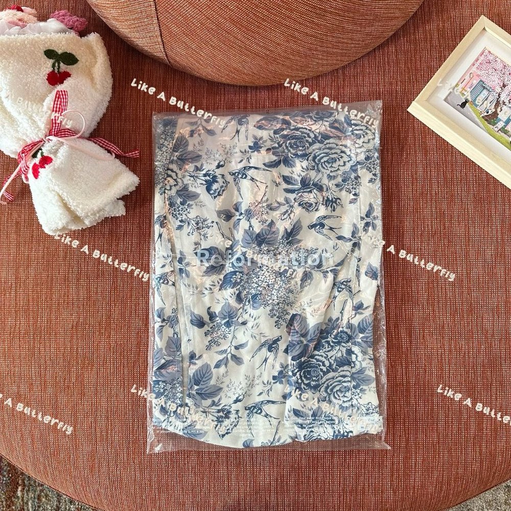 ONLY ONE - Reformation Juliette Dress - Pompadour - Picture 7 of 15